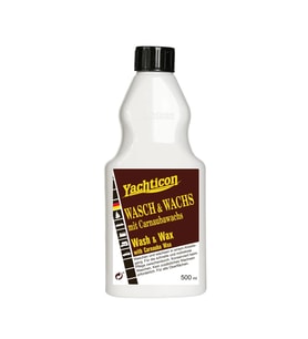 Yachticon - Wash & Wax 2'si 1 arada Yıkama ve Vaks (500 ml): Teknenizi Yıkarken