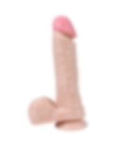 River World 22 cm'lik Et Dokusu Süper Realistik Kalın Pe nis Dildo