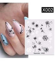 Su transferli nail art sticker X002 (49831-2)