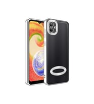 Samsung Galaxy A03 Uyumlu Kılıf Kamera Korumalı Logo Gösteren Zore Omega Kapak
