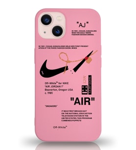 Apple iPhone 13 Mini Uyumlu Lansman Kılıf Sneakers Tasarımlı Altı Kapalı İçi Kadife Kaplı  Kapak (Şeffaf)