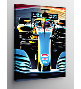 Kanvas Tablo Formula 1 Arabası