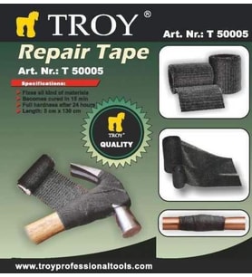 TROY 50005 Demir Bakır Ahşap Cam Seramik Tamir Bandı, 5cm x 130cm