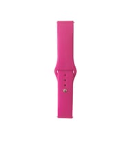 Lexroo Huawei Watch GT 3 42mm Band Serisi 20mm Klasik Kordon Silikon Strap Kayış - Barbie Powder