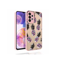 Samsung Galaxy A23 Uyumlu Kılıf Desenli Kamera Korumalı Parlak Zore Nora Kapak