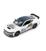 Kinsmart 2024 Ford Mustang Dark Horse Livery Edition Diecast Model Araba (Beyaz)
