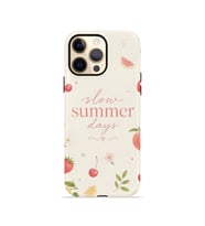 iPhone 12 Pro Vorian Çift Katmanlı MagSafe Kılıf Slow Summer Days