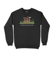 Paskalya Adası Siyah Sweatshirt