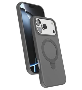 iPhone 17 Pro Regal Magsafe Standlı Kapak - Titan Gri