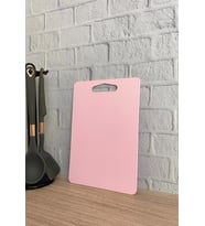 Kesme Tahtası Plastik Pembe 21x31 cm