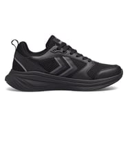 Hummel Siyah-Siyah Unisex Fileli Hafif Esnek Yürüyüş Koşu ve Spor Ayakkabı