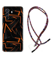 Huawei Nova Y70 Y90 Nova 9 SE  Kılıf Boyun Asklı Rasta Silikon Zigzaglar 1651