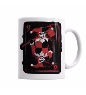 Joker Harley Quinn love    Kupa Bardak Porselen