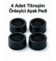 4'lü Set Çamaşır Makinesi Titreşim Önleyici Ped