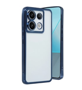 Xiaomi Redmi Note 13 Pro 4g Kılıf Razer Lensli Silikon - Lacivert