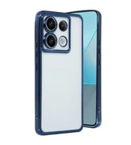 Xiaomi Redmi Note 13 Pro 4g Kılıf Razer Lensli Silikon - Lacivert