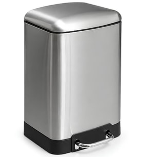 5Five Ariane Metal Pedallı 6 Lt. Inox Çöp Kovası