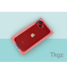 İphone 14 PLUS Arka Pil Batarya Kapağı Kapak ( Full Kamera Lensli ) KIRMIZI