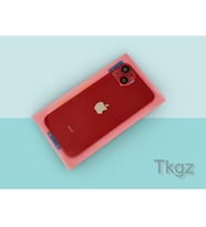 İphone 14 PLUS Arka Pil Batarya Kapağı Kapak ( Full Kamera Lensli ) KIRMIZI