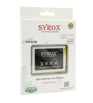 Syrox Samsung Note 1 Batarya B138 (Siyah)