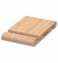 Telefon/Tablet Standı, Bambu MeridyenDukkan Pratik Kullanım Özelliği 13*8Cm (Kahverengi Açık)