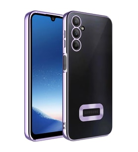 Samsung Galaxy A24 Uyumlu Kılıf Kamera Korumalı Logo Gösteren Zore Omega Kapak