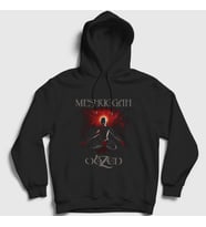 Presmono Unisex Siyah Obzen Meshuggah Kapüşonlu Sweatshirt 164767tt