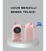 Şarjlı Bebek Telsizi Uzun Mesafe 22 Kanal Lcd Ekran Vox Modu 400 Mah - Lisinya