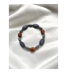 AHŞAP MEDİTASYON BİLEKLİĞİ  Ruhunuzun Yolculuğuna Mistik Bir Dokunuş! > Handcrafted