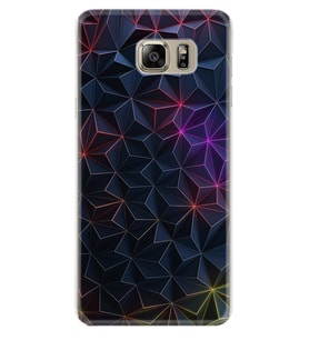 Samsung S7 Edge S20 Fe Plus Ultra S21 S22 Kılıf Desenli Silikon Renkli Prizmalar 1783