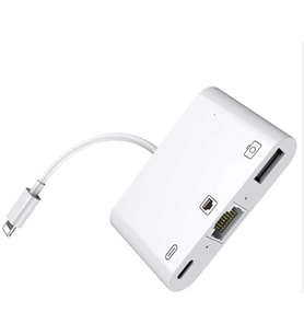 ZR461 Nk107 Lightning Çoklu Ethernet Adaptör