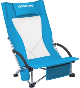 Kingcamp Lilac High Comfort Plaj Ve Dinlenme Sandalyesi Blue