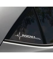 Insignia Yan Cam Sticker Oto Kapı Çıkartma Tuning oto 20 cm x 7 cm yazı 339