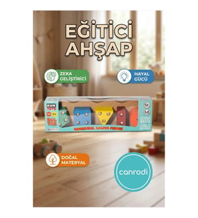 KM5656 Ahşap Beşli Bultak -Kumtoys