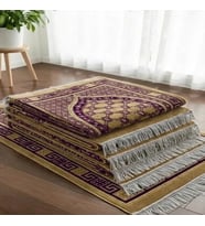 5 Adet Kadife Seccade Eflatun (70cmx110cm 400gr) Hac Ve Umre Hediyesi
