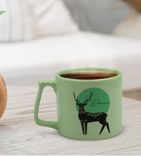 BK Home Kendin Tasarla Pastel Renk Middle Kupa Bardak-2 (Su Yeşili)