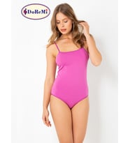 İnce Askılı Kaplı Body (Mor)