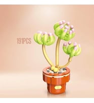DOSTOYS 113-12 BLOSSOM MİNİ ÇİÇEK BLOK OYUNCAK FASÜLYE SEDUMU 191 PARÇA 6+
