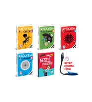 Arı Yayıncılık 5 Sınıf Atölyem Tüm Dersler Kazanım Ve Beceri Temelli Öğreten Sorular + Paragraf + Kitap Okuma Işığı (Çok Renkli)