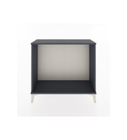 Arges Şifonyer 88x30x80 Antrasit-Antrasit