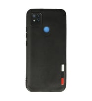 Xiaomi Redmi 9c Kılıf Loop Deri Silikon - Siyah