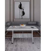 Eliusta Tekerlekli Mdf Masa %100 Mdf Çocuk Odası Masası Orta Sehpa