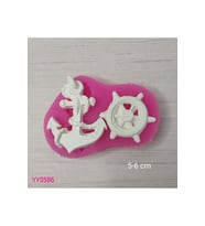 YY0586 Çapa Dümen Silikon Kalıp