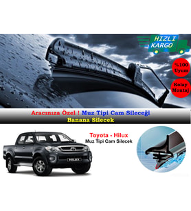 Toyota Hilux Muz Silecek Takımı 2005-2010