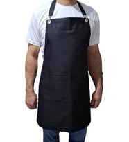 Profesyonel Mutfak Önlüğü,Cepli Ayarlanabilir Askılı belden bağlamalı/Unisex/Kadın/Erkek/Aşçı/Barista/Garson/Restoran/Cafe ve Ev Kullanımı için ideal -Su itici Dayanıklı Kumaş,70x80 cm