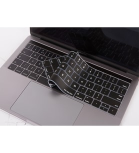 MacBook Pro TouchBar KlavyeKoruyucu 1706 1989 2159 1707 1990 Amerika İngilizce (Siyah)