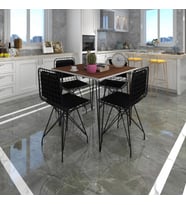 Knsz masa sandalye takımı hem75mazlum cvzsyh 080*080 sm 4 sandalye syhsyh sırt minderli