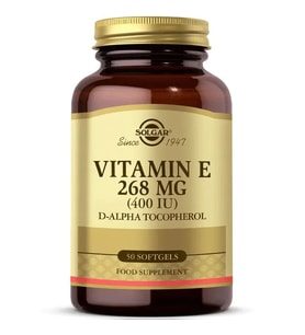 Solgar Vitamin E 400 IU 268 Mg 50 Kapsül