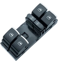 SEAT VW Touareg (7P5) 2018 / Touran (1T3) 2010- 2015 / Cam Acma Anahtar Grubu 10 PIN Sol Ön Krom 7P6959857 Wisco