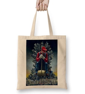 Lord Mario Game of Thrones Bez Çanta Uzun Saplı